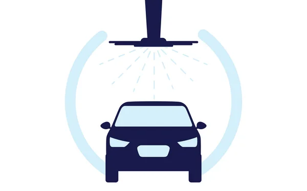 Ícone de lavagem de carros. Ilustração do elemento Logo. Símbolo Carwash —  Vetores de Stock