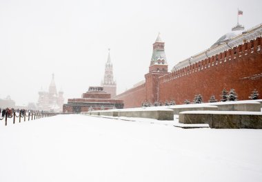 Russia Moscow Winter clipart
