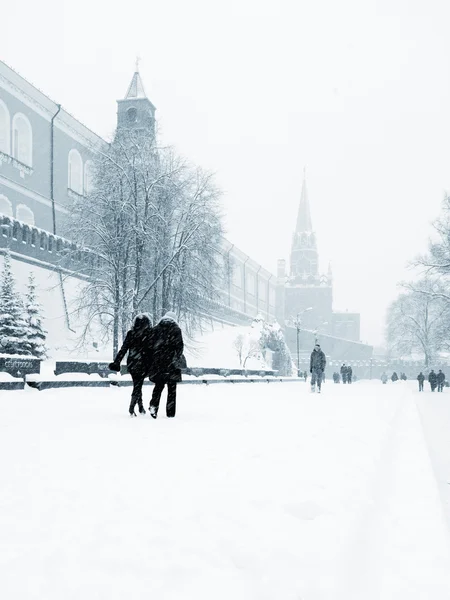 Rusland Moskou Winter — Stockfoto