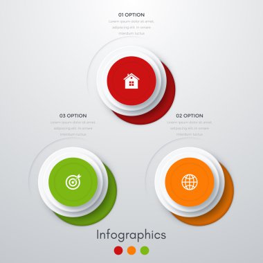 infographics üç seçenekleri