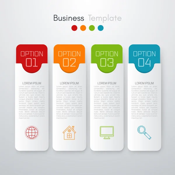 Stock vector business infographics — Stock Vector