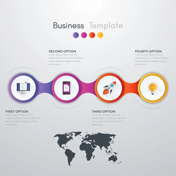 Infografías de ilustración vectorial — Archivo Imágenes Vectoriales