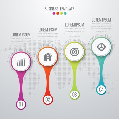 Vektör çizim infographics