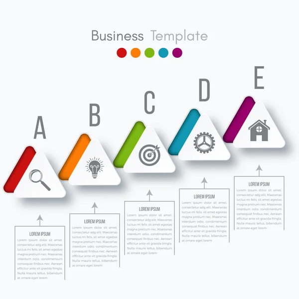 Vector illustration infographic — Stock Vector