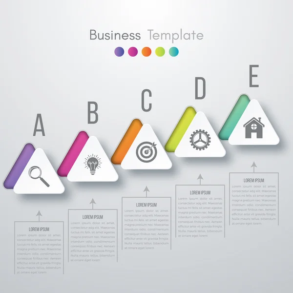 Infografía de ilustración vectorial — Vector de stock