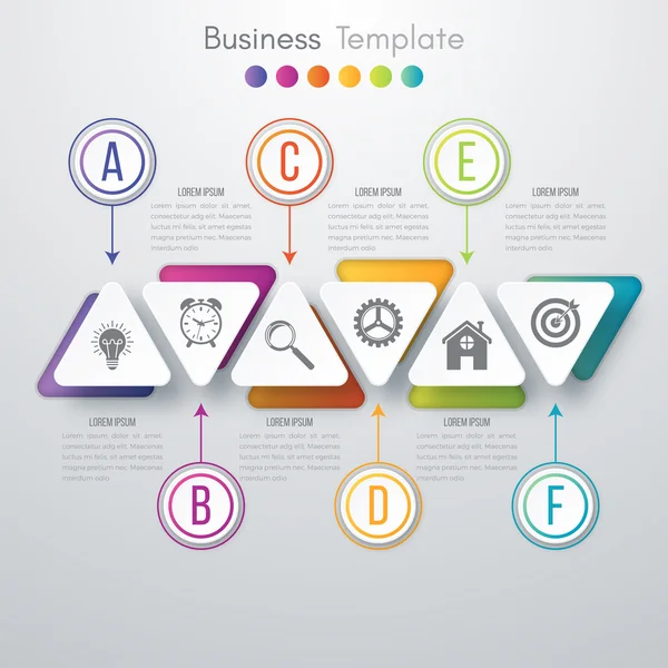 Vector illustration infographic — Stock Vector