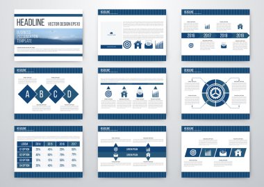 Infographic öğeleri kümesi
