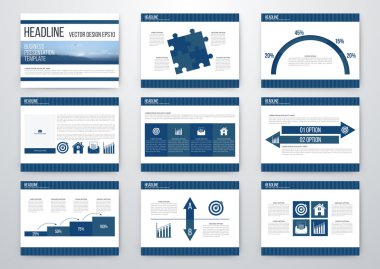 Infographic öğeleri kümesi