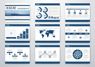 Infographic öğeleri kümesi