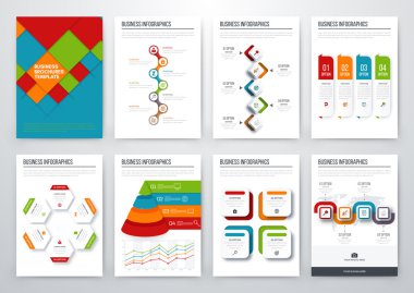 Modern Infographic vektör kavramı