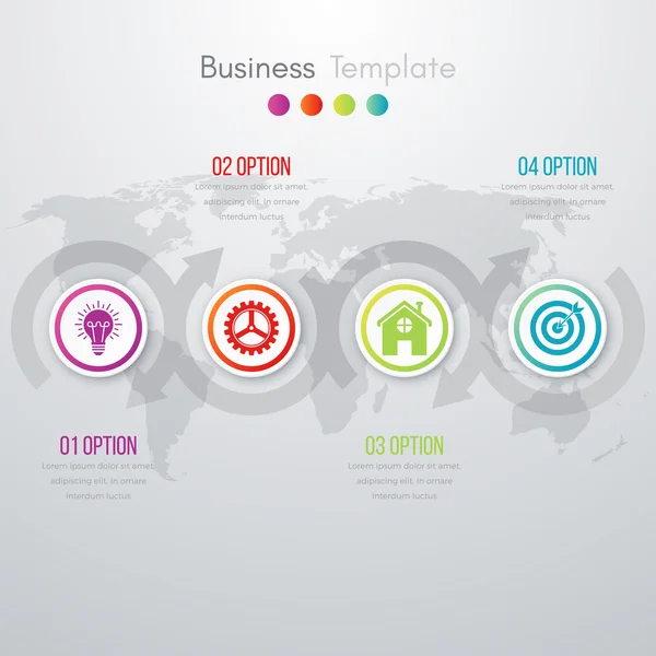 Infográficos de ilustração vetorial —  Vetores de Stock