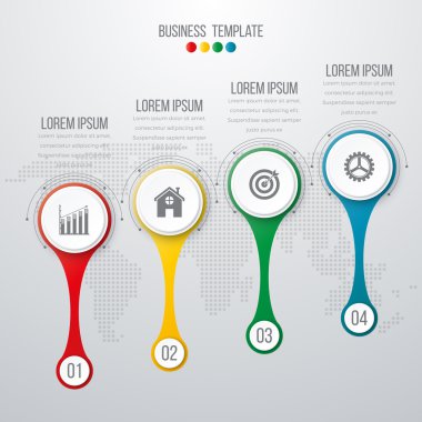 Vektör çizim infographics