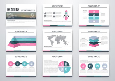 Infographic öğeleri kümesi