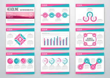 Infographic öğeleri kümesi