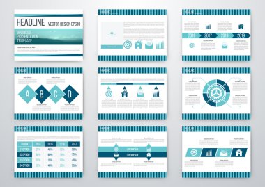 Infographic öğeleri kümesi