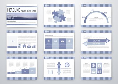 Infographic öğeleri kümesi