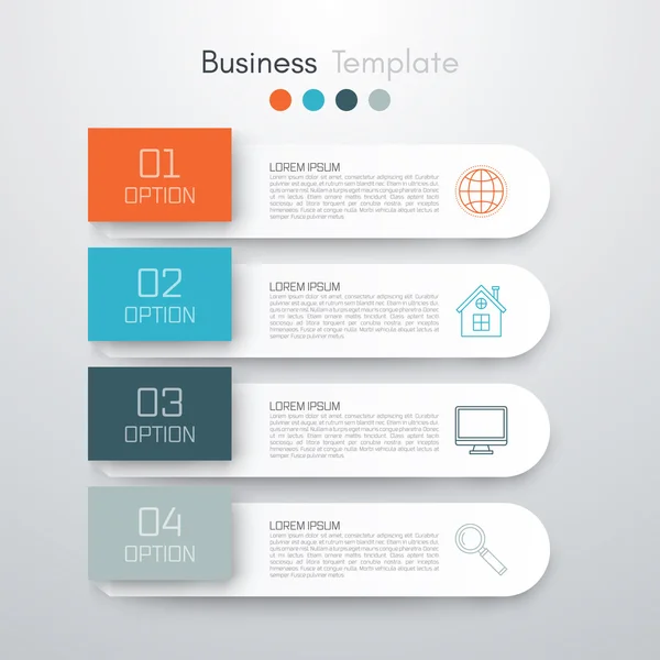 Voorraad vector business infographics — Stockvector