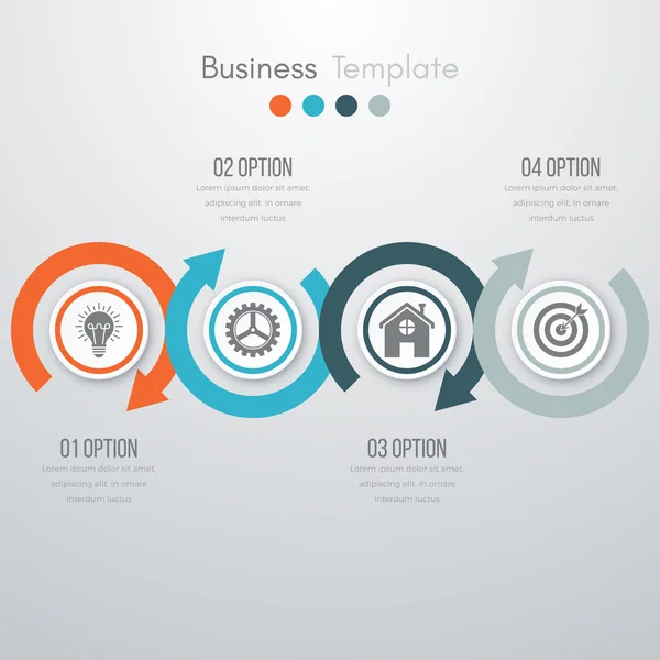 Infografías de ilustración vectorial — Archivo Imágenes Vectoriales