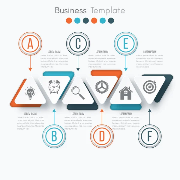 Illustrazione vettoriale infografica — Vettoriale Stock