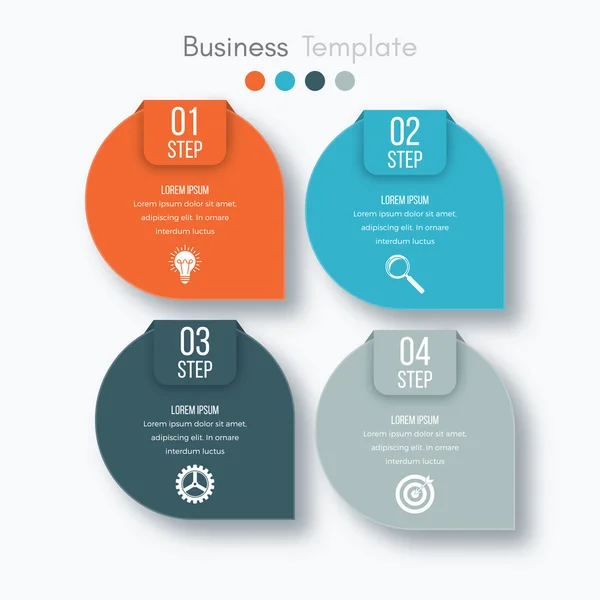 Vector illustratie infographics — Stockvector