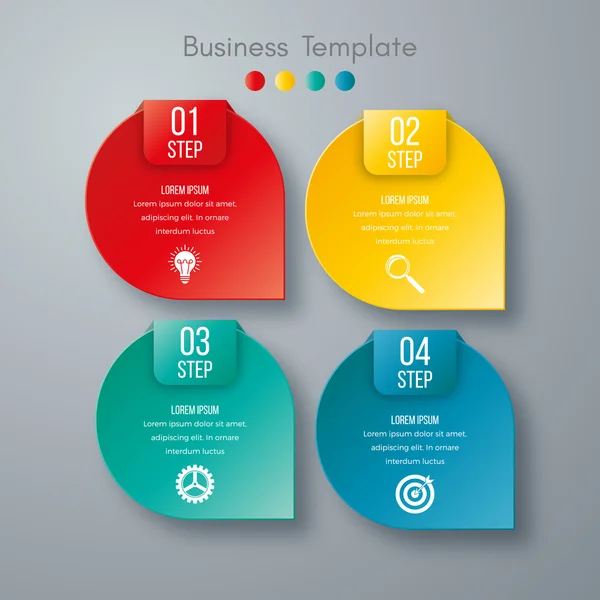 Infografías de ilustración vectorial — Archivo Imágenes Vectoriales