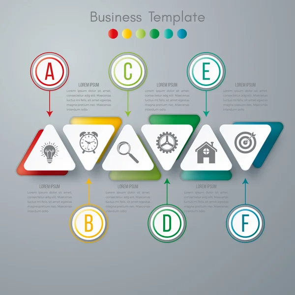 Vektör çizim Infographic — Stok Vektör