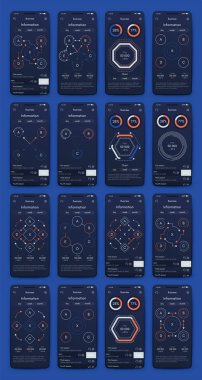 Cep telefonlu vektör grafikleri. Mobil uygulamalar, iş akışı düzeni, diyagram, pankart, web tasarımı, iş raporları oluşturma şablonu