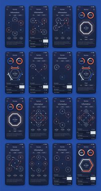 Cep telefonlu vektör grafikleri. Mobil uygulamalar, iş akışı düzeni, diyagram, pankart, web tasarımı, iş raporları oluşturma şablonu