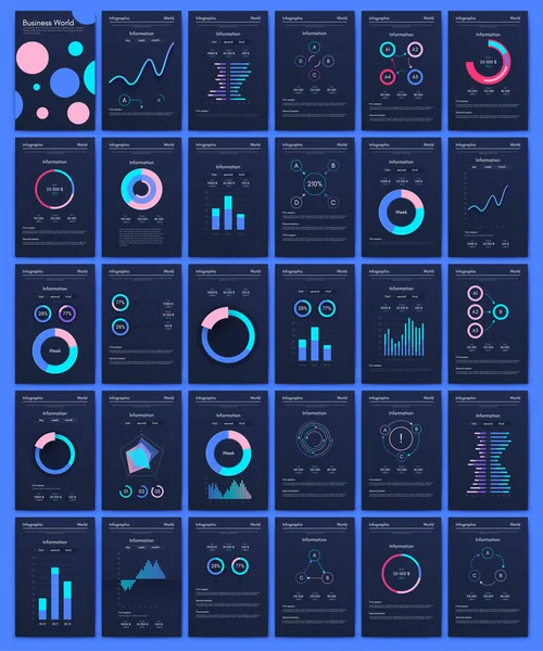Vektorgrafik-Infografik mit Mobiltelefon. Vorlage zur Erstellung mobiler Anwendungen, Workflow-Layout, Diagramm, Banner, Webdesign, Geschäftsberichte — Stockvektor