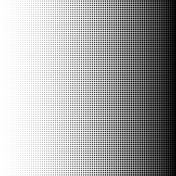 Vector illustration of Halftone squares — Stock vektor