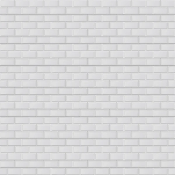 Vector illustration texture of white brick — 스톡 벡터