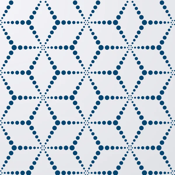 Ilustración vectorial de un patrón de círculos sin costura — Vector de stock