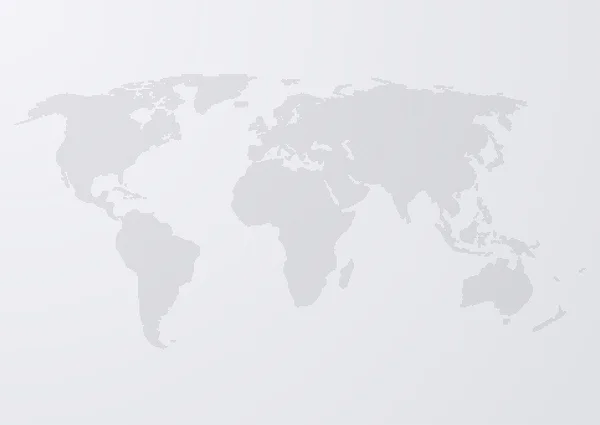 Illustrazione vettoriale di una mappa del mondo cerchi — Vettoriale Stock
