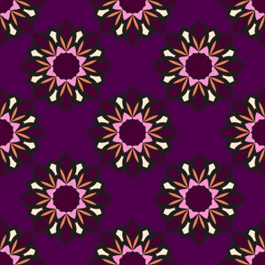 Vektör çizim. Kesintisiz geometrik desen