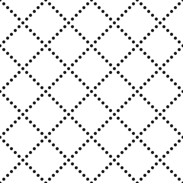 Ilustración vectorial patrón sin costura de puntos — Vector de stock