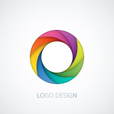 Vector illustration of logo letter o