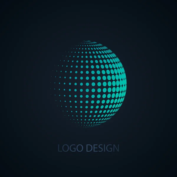 soyut iş logosunun vektör çizimi