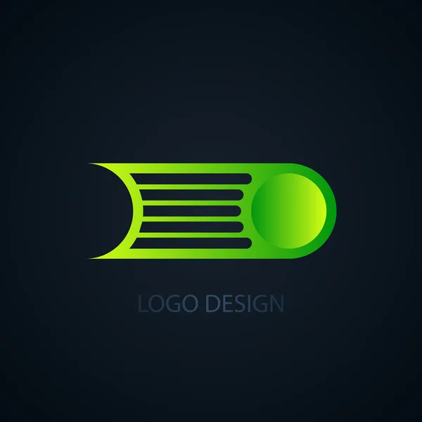 Ilustração vetorial do logotipo abstrato do negócio — Vetor de Stock