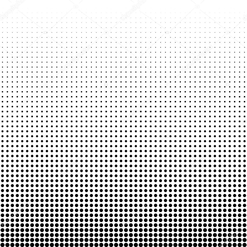 Vector illustration of a halftone