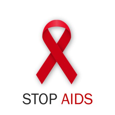 Vektör çizim Dünya AIDS günü