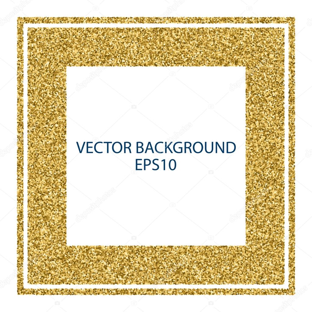 Vector illustration background with gold