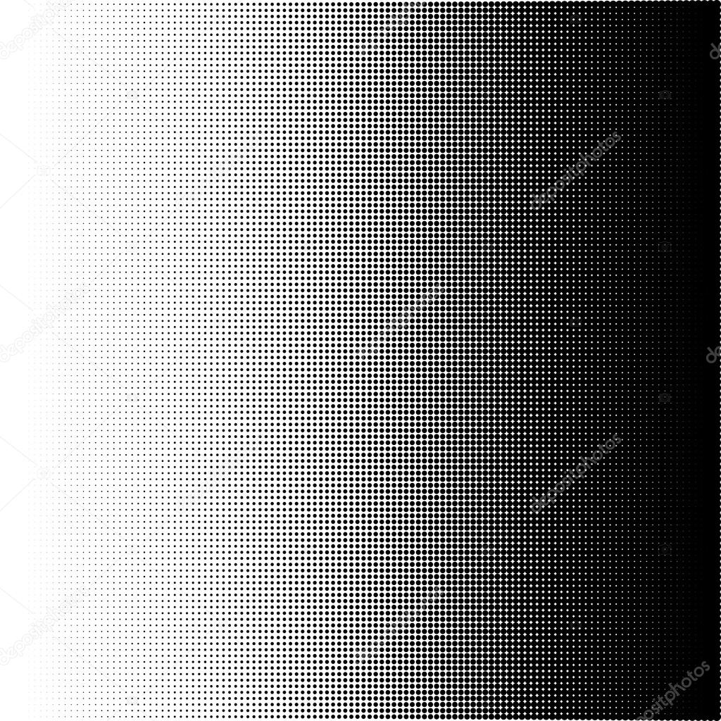 Vector illustration of a halftone pattern