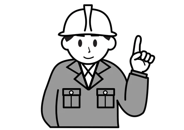 Young Man Works Construction Industry — Stock Photo, Image