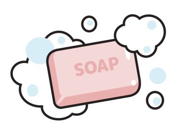 Kabarcıklı sabun tasviri