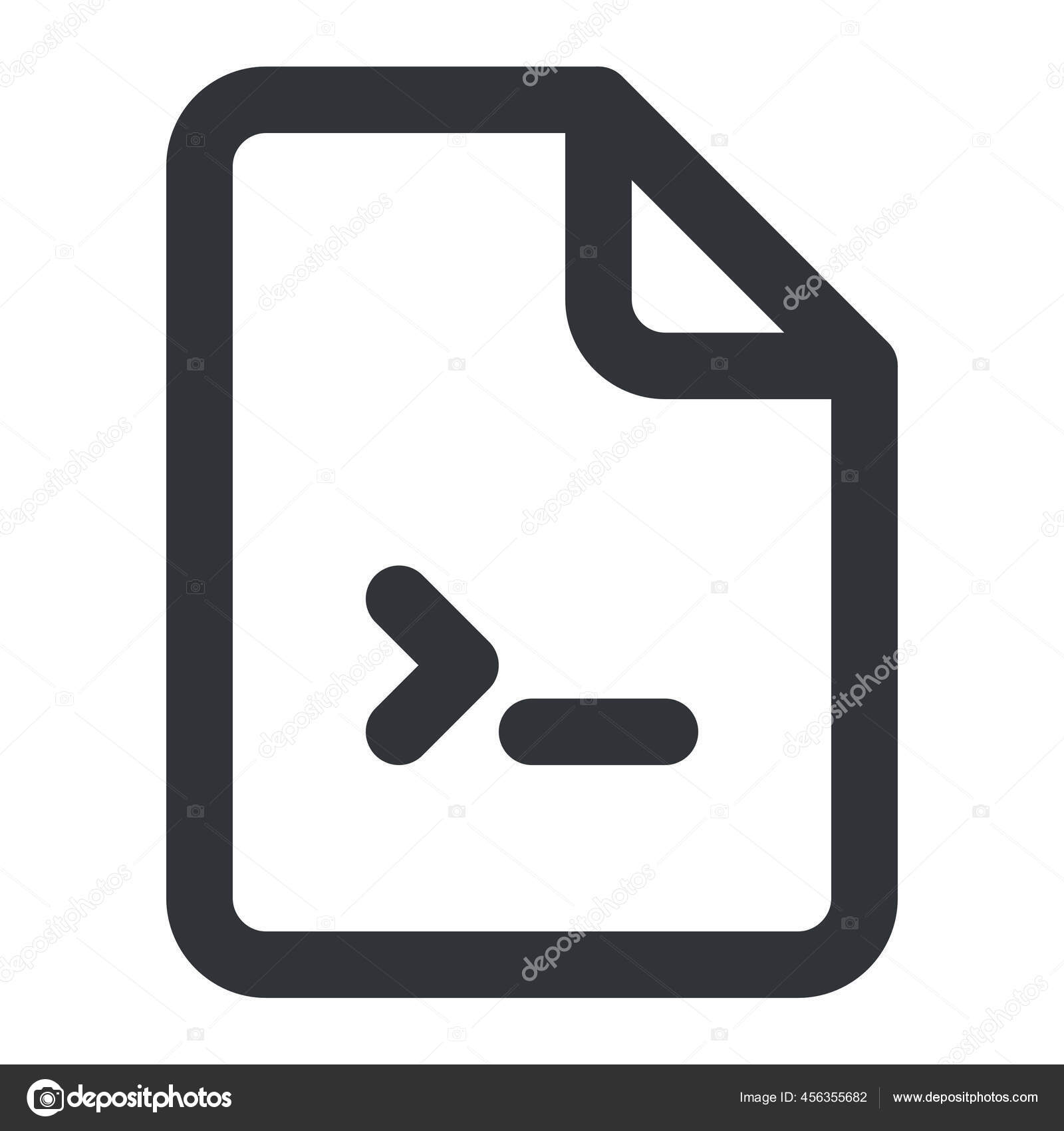 File Types Folders Files Document Type Terminal Icon File Types Stock