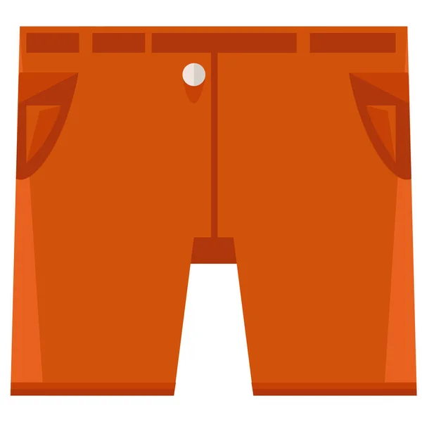 平整风格短裤服装图标 — 图库矢量图片