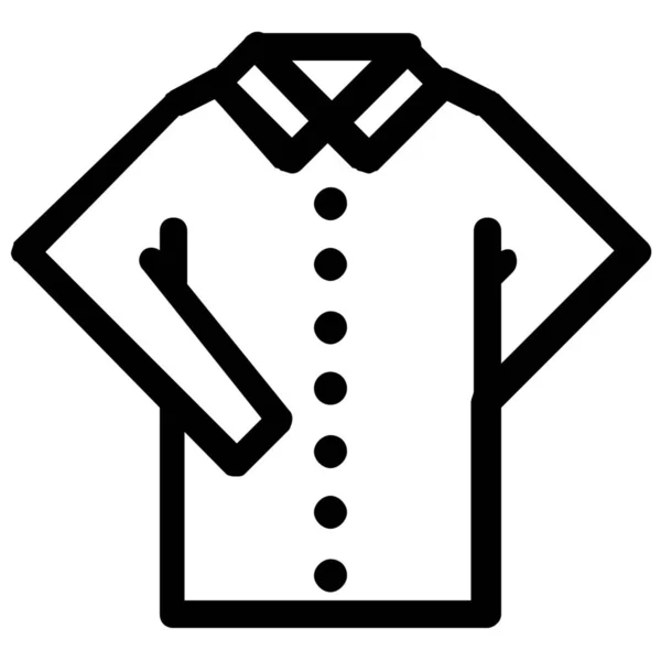 服装设计风格的服装图标 — 图库矢量图片