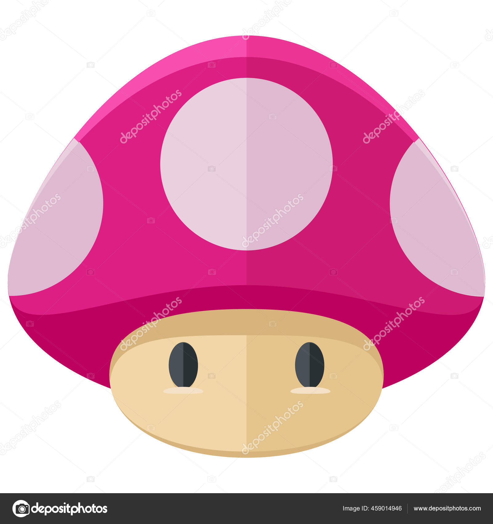 Super Mario Characters Mushroom