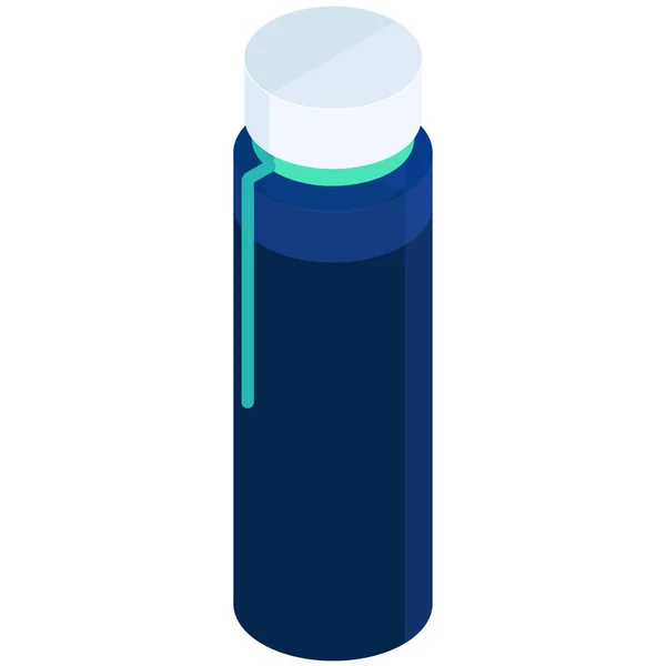 Beverage Container Drink Icon Isometric Style — Stock Vector