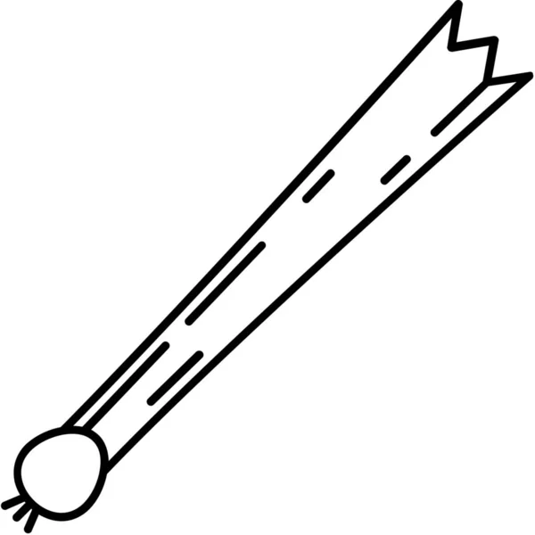 Здоровый Лук Порей Пищевой Значок Стиле Наброска — стоковый вектор